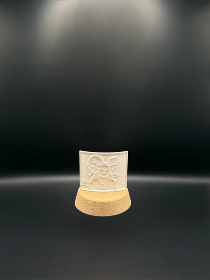 LightFrame – 3D-Fotolicht mit Ständer & Teelicht