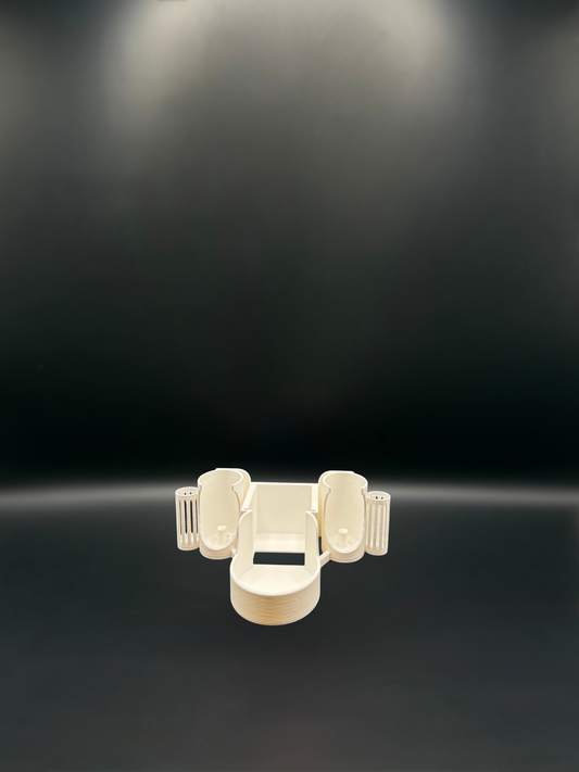 BrushDock-3D-gedruckter Zahnbürstenhalter / Organizer