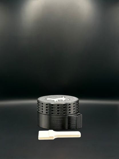 Katzenfutter-Box „Purrfect Portion“ mit Löffel – 3D-gedruckt