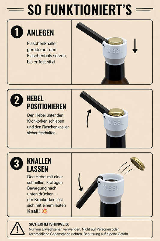 Flaschenknaller 0,33L