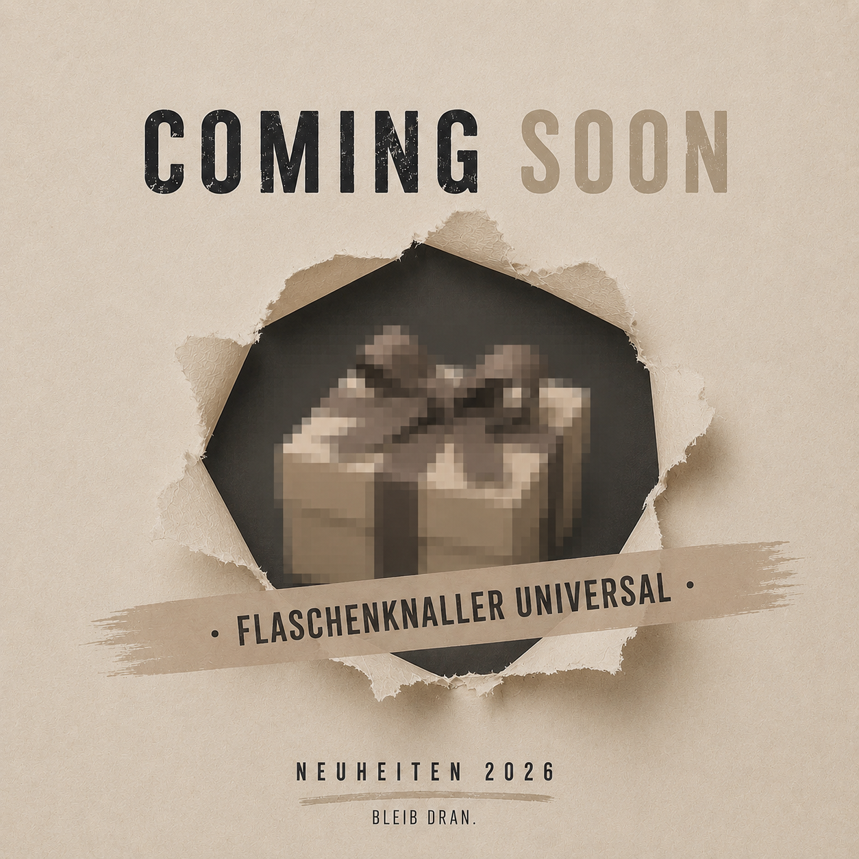 Flaschenknaller Universal
